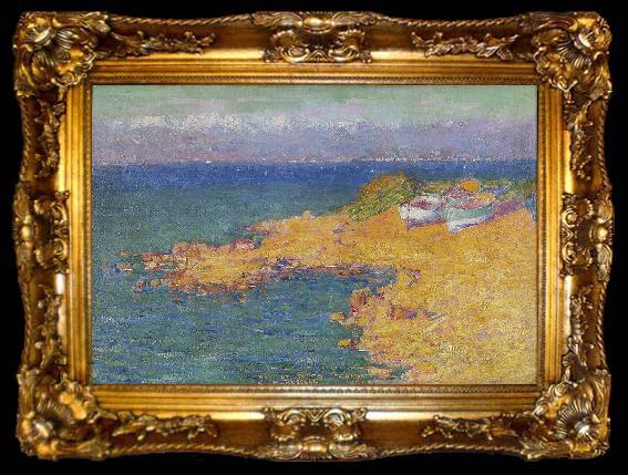 framed  John Peter Russell Bay of Nice, ta009-2
